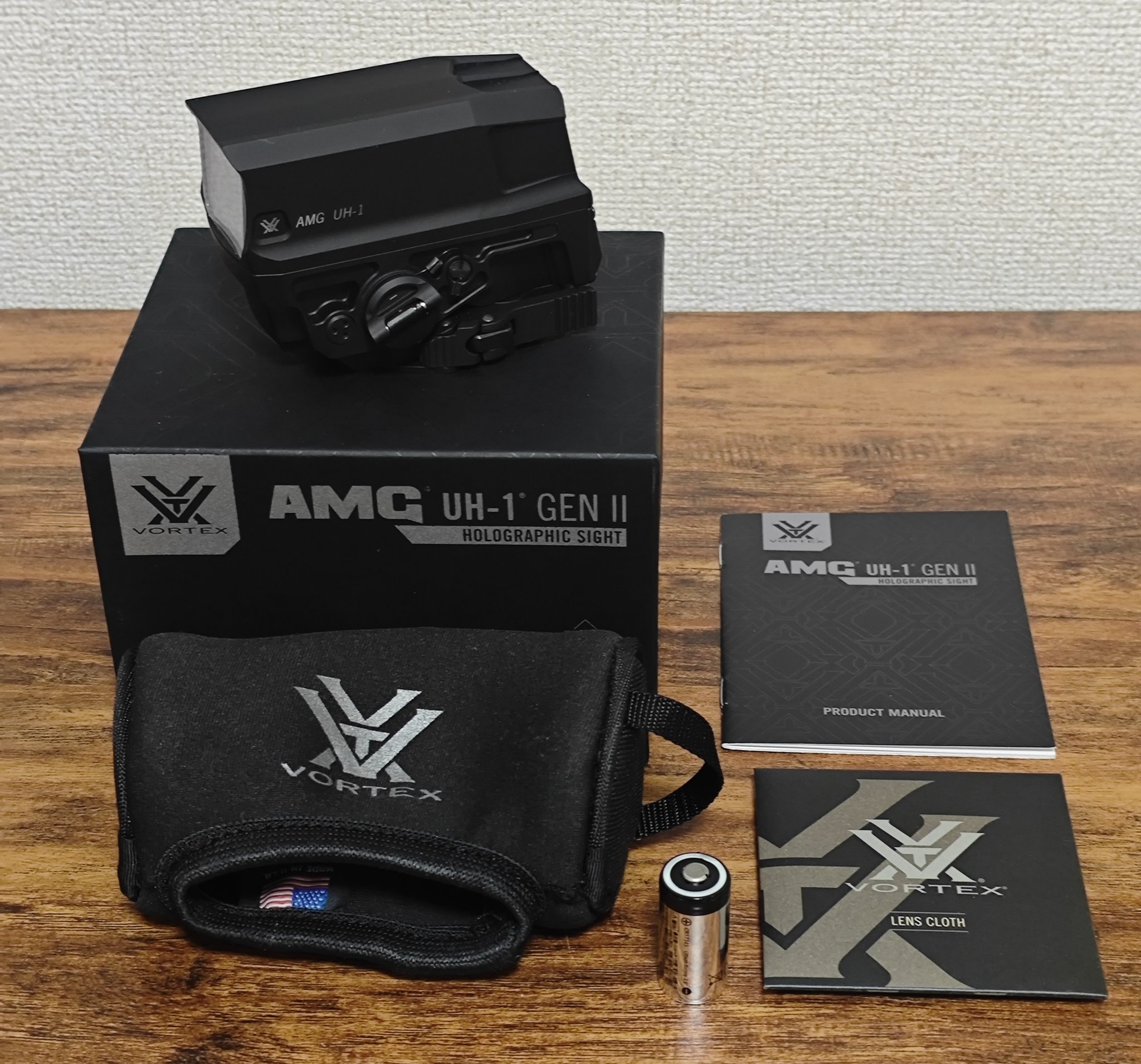値下げ【実物】VORTEX Razor AMG UH-1 GEN2 Vortex AMG UH-1 Gen II Holographic Sight