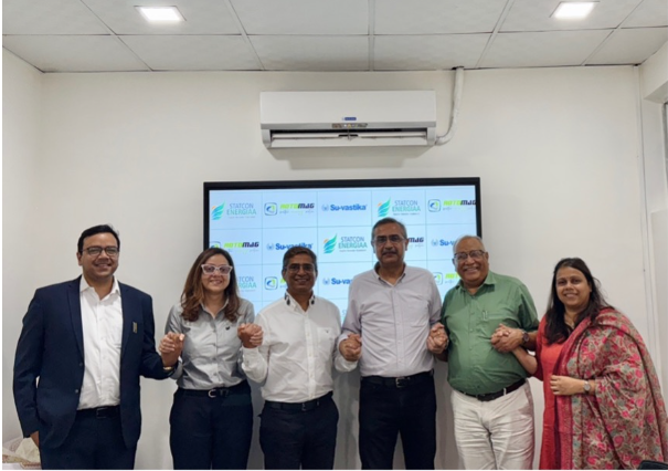 manishroshan's tweet photo. Statcon Energiaa and Su-vastika Come Together to Advance Made-in-India Battery Storage Technology

Read more: https://t.co/UVSe5l8mSU https://t.co/kuH5gJlMQu