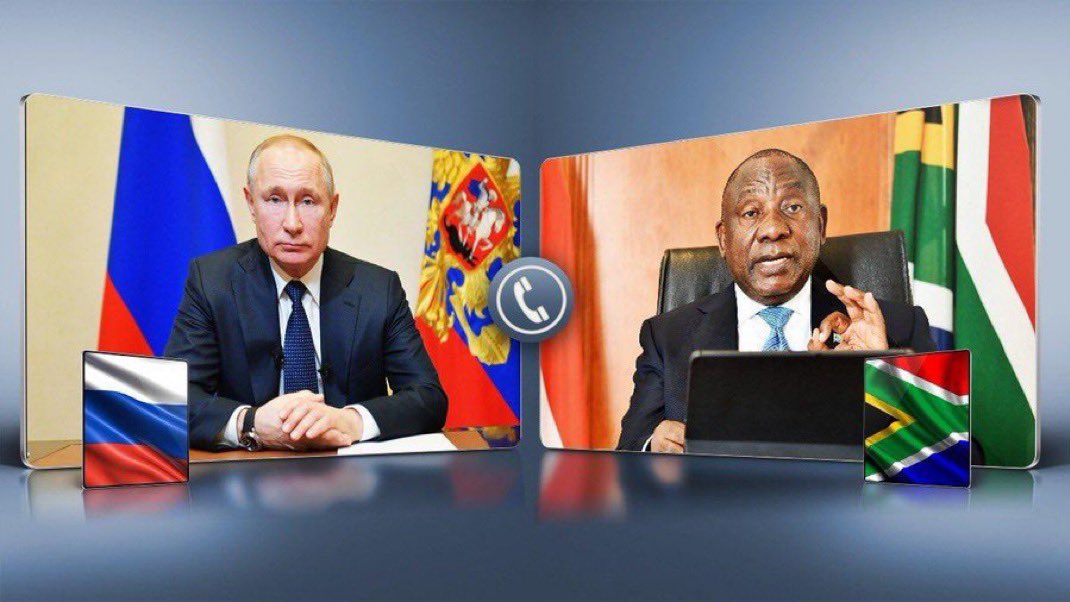 The Presidency 🇿🇦 (@presidencyza) on Twitter photo PRESIDENT RAMAPHOSA RECEIVES BRIEFING FROM PRESIDENT PUTIN
President <a href="/CyrilRamaphosa/">Cyril Ramaphosa 🇿🇦</a> has today, 18 August 2025, received a briefing from President Vladimir Putin of the Russian Federation, on the outcome of the meeting with President Donald Trump, that was recently held in PRESIDENT RAMAPHOSA RECEIVES BRIEFING FROM PRESIDENT PUTIN
President <a href="/CyrilRamaphosa/">Cyril Ramaphosa 🇿🇦</a> has today, 18 August 2025, received a briefing from President Vladimir Putin of the Russian Federation, on the outcome of the meeting with President Donald Trump, that was recently held in
