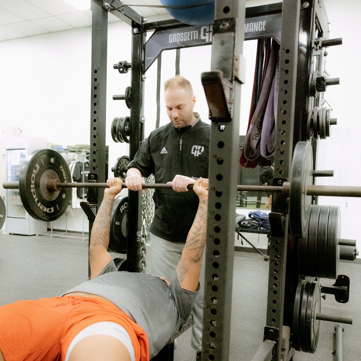 TerryGrossetti's tweet photo. Meet the staff 🙌🔥
Kyle Piper - GM, Westminster Head S&C
Billy Cedar - S&C
John “Bug” Heinrich - S&C
Elicia Gallegos - S&C
#grossettiperformance #pittsburgh #strenghtraining https://t.co/cfOm24EWQn