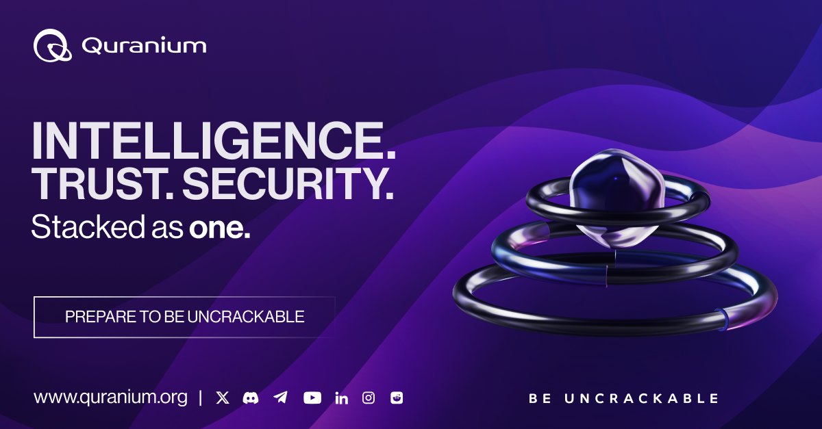 Happy New weekend legends

Everyone’s chasing hype projects, but I like to look at the ones actually building something solid.

That’s why <a href="/quranium_org/">Quranium</a> caught my attention.

✅ Building a blockchain that even future quantum computers can’t break (safety first )
<a href="/quranium_org/">Quranium</a>