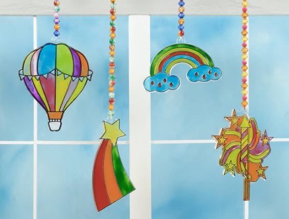 St_Elvans's tweet photo. FREE suncatcher crafts and FREE origami for all ages, plus FREE storytime for ages 0-5, this Tuesday morning at St Elvan's, Aberdare town centre https://t.co/5AZt1jQKHh https://t.co/Zr92FDV422