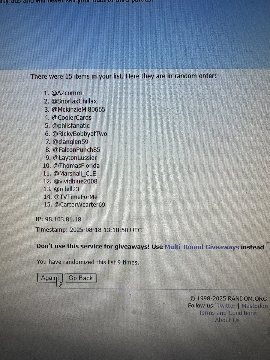 Congrats to <a href="/AZcomm/">AZcomm ®</a> on the free box of Jersey fusion!  Please DM us with your address