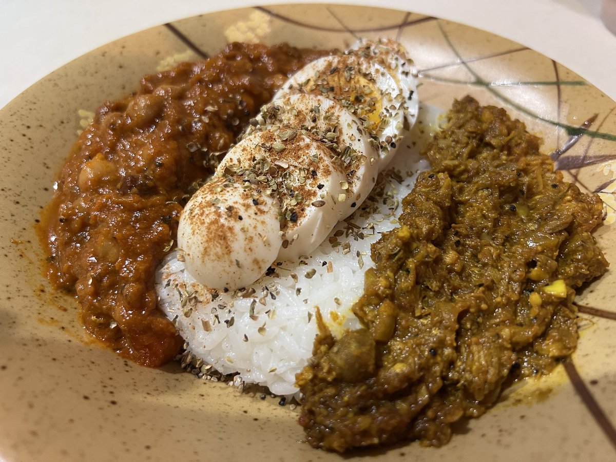 二郎　ひたちなか

キーマカレー（テイクアウト）
　＋ファミマのチャナマサラ

キーマカレー美味いー！
(*´꒳`*)
もっと食べたい！
もちろんファミマのチャナマサラも美味い♪