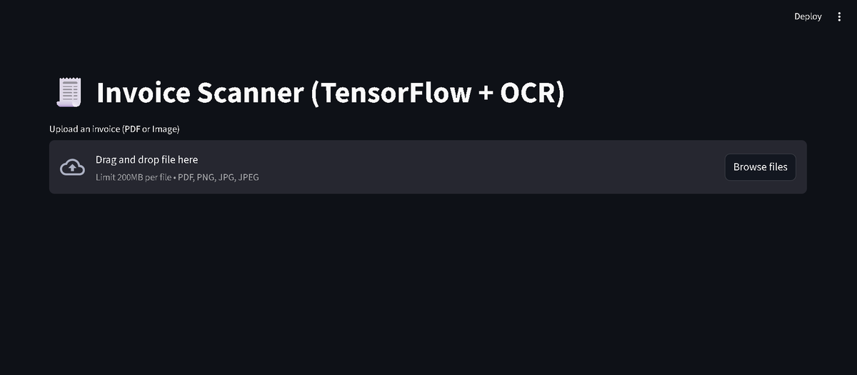 DRex_code's tweet image. 🚀 Just built an Invoice Scanner App with Streamlit + TensorFlow + OCR!
Upload a PDF/image → it extracts invoice number, date &amp; total 🔍📄
📸 Screenshot below
Next step: deployment!
#Python #MachineLearning #OCR #Streamlit