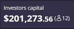 quandapro's tweet photo. We have reached $200K milestone in investor capital!
Thank you so much for your trust and investment in OFOW 🙏🙏
#DarwinIA #OFOW #Darwinex https://t.co/2XnDvCo8L8