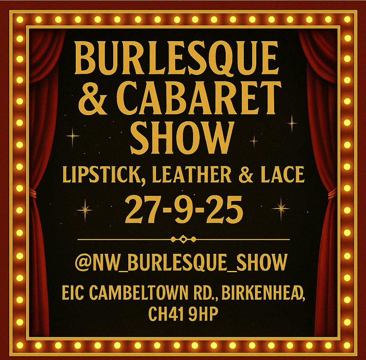 NW Burlesque Show tweet media