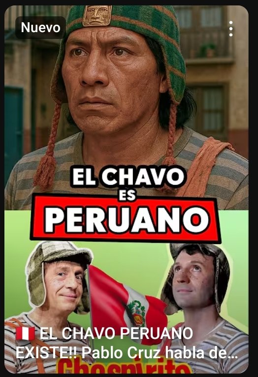 Hoy hay video en el canal principal