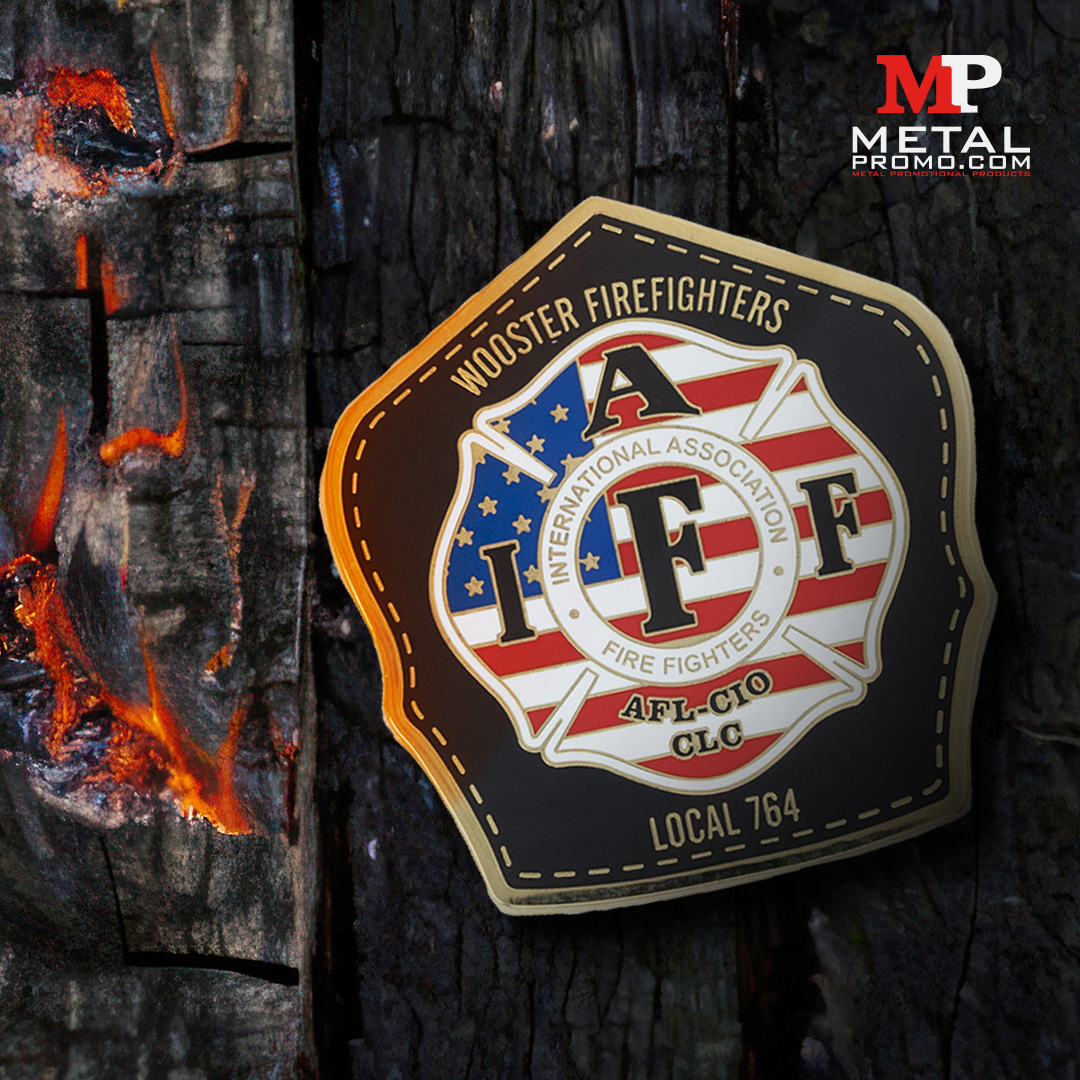 Forged in honor, built for bravery. 🔥🚒
This Wooster Firefighters Local 764 challenge coin proudly represents the courage, unity, and sacrifice of those who protect and serve their community every day.

Bring your coin design to life with bold detail and timeless finish — get a