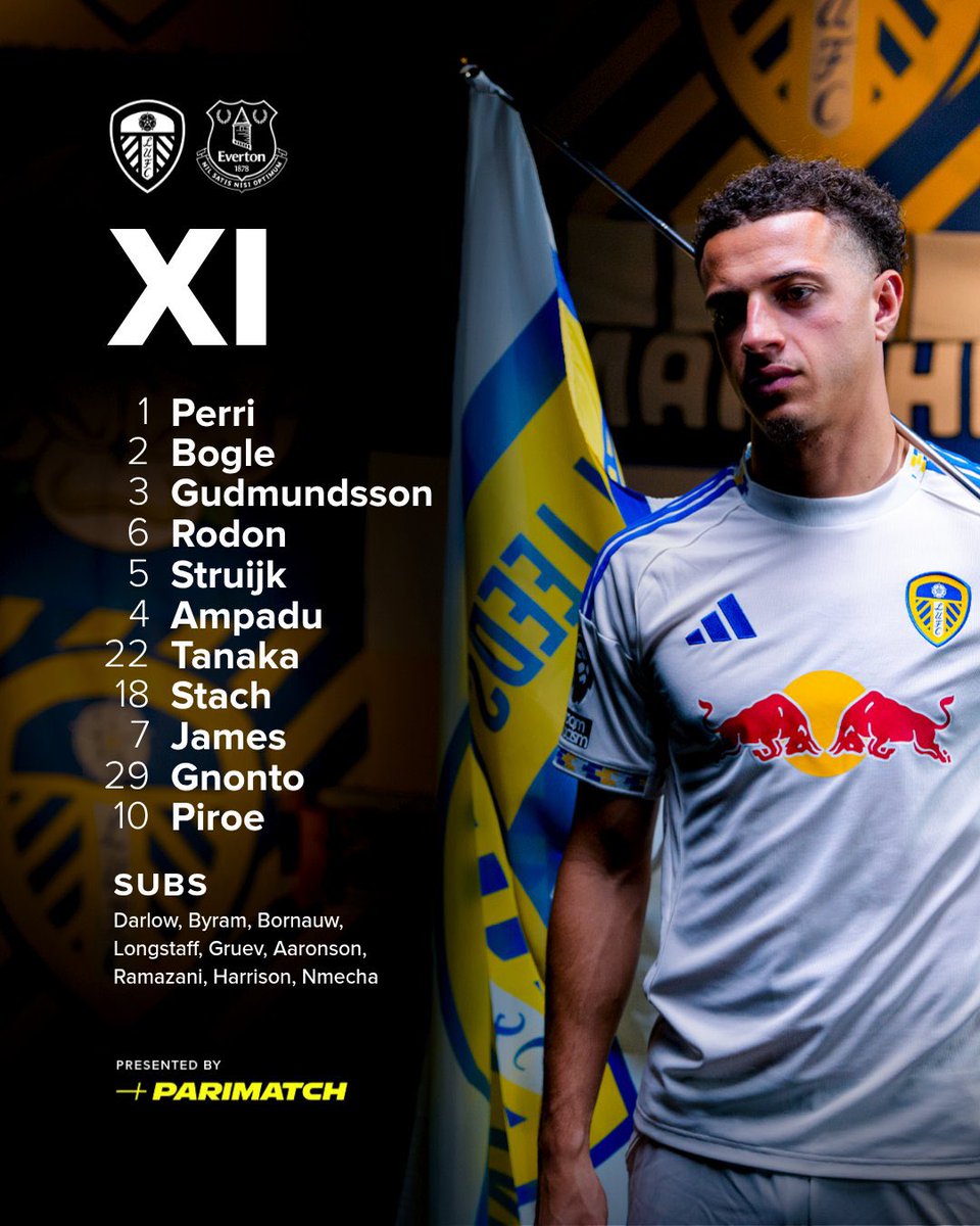 THE LSXI for tonight’s first premier league game against Everton:

What’s your thoughts?!?

#LUFC #LEEEVE