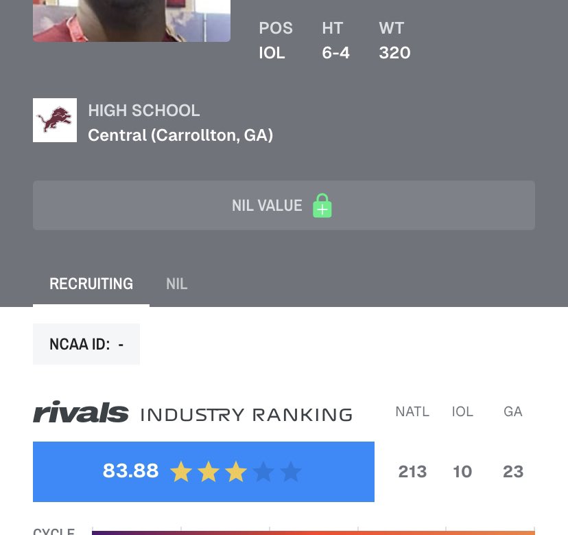 Sam “BigSam” Walker (@matthew29990747) on Twitter photo Thank you <a href="/On3sports/">On3</a> more work to be done all glory to god🙏🏾<a href="/CoachUBrown/">Umbrah Brown</a> <a href="/CoachCamBrewer/">Coach Brewer</a> <a href="/CoachPostelle/">Wesley Postelle</a> <a href="/CoachBelew14/">Colton Belew</a> <a href="/WGASportsNation/">West Georgia Sports-Nation</a> <a href="/GradickSports/">Gradick Sports</a> <a href="/LIONSTRONGFB/">Central Football</a> @ Thank you <a href="/On3sports/">On3</a> more work to be done all glory to god🙏🏾<a href="/CoachUBrown/">Umbrah Brown</a> <a href="/CoachCamBrewer/">Coach Brewer</a> <a href="/CoachPostelle/">Wesley Postelle</a> <a href="/CoachBelew14/">Colton Belew</a> <a href="/WGASportsNation/">West Georgia Sports-Nation</a> <a href="/GradickSports/">Gradick Sports</a> <a href="/LIONSTRONGFB/">Central Football</a> @