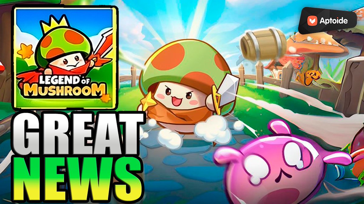 🔥 BIG UPDATE in Legend of Mushroom! 🔥
New features, upcoming events, and the latest gacha rewards tested for power level ⚡🍄
Don’t miss this breakdown! #lom #legendofmushroom #aptoide