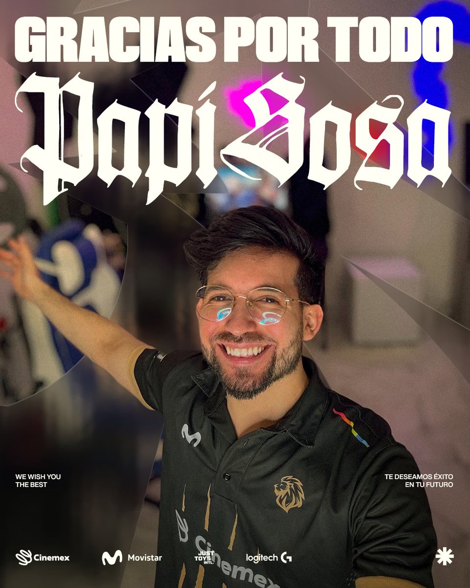 LYON (@lyonlatam) on Twitter photo Los cambios son parte de la vida.
Campeonamos a su lado, nos divertimos y crecimos. Hoy nos toca agradecerle y desearle todo el éxito a <a href="/PapiSosa0/">LYON PapiSosa</a>.
Una vez del león arcoíris, siempre del león arcoíris.
❤️🦁 Los cambios son parte de la vida.
Campeonamos a su lado, nos divertimos y crecimos. Hoy nos toca agradecerle y desearle todo el éxito a <a href="/PapiSosa0/">LYON PapiSosa</a>.
Una vez del león arcoíris, siempre del león arcoíris.
❤️🦁
