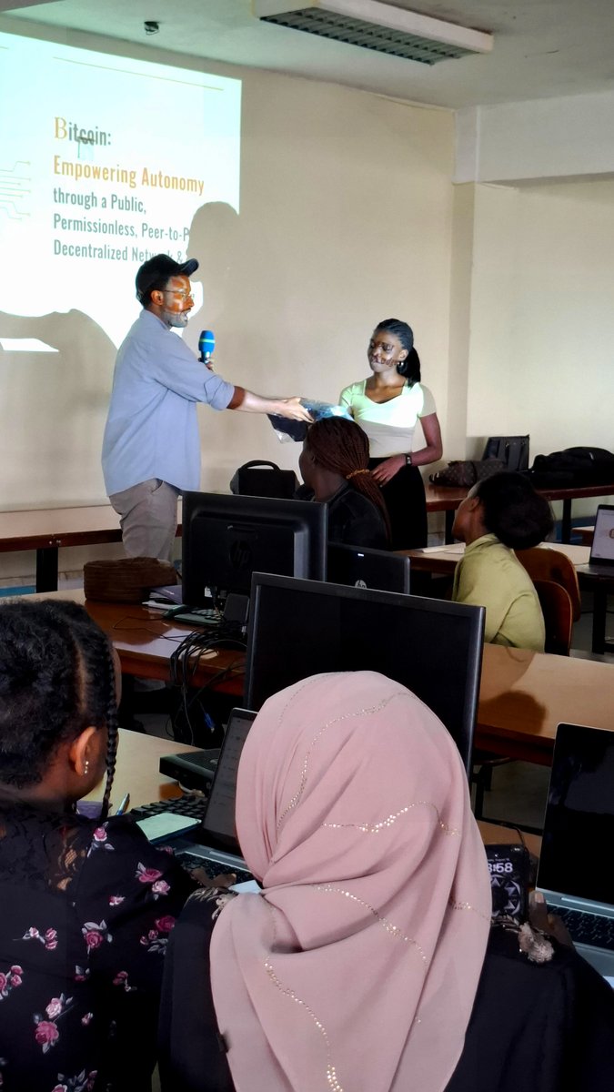 Btchubafrica's tweet photo. Day 1 of the Bitcoin Workshop at Makerere University is officially underway!

From unraveling the mystery of decentralized money to empowering the next generation of Bitcoin-savvy leaders — today marked the start of something powerful. 💡⚡ https://t.co/MGAwapBGam