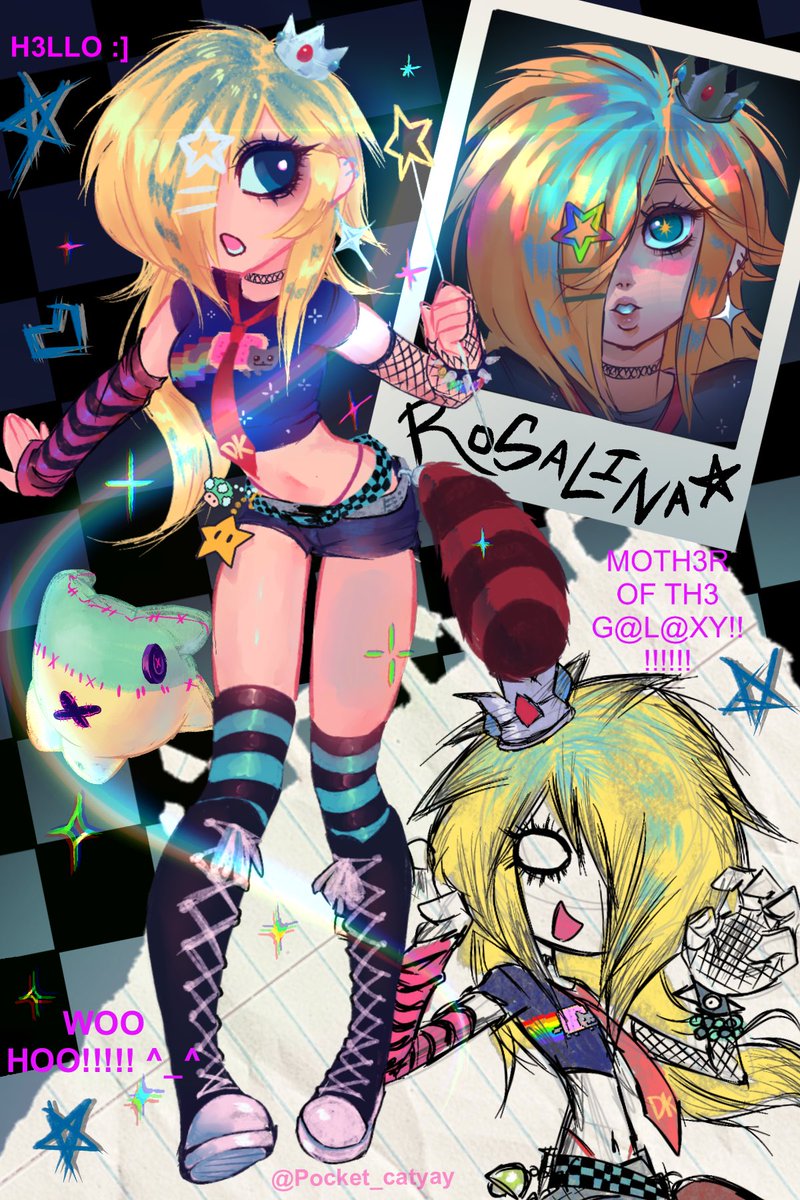 SC3N3 GIRL ROSALINA!!!! #supermario #rosalina #scenegirl