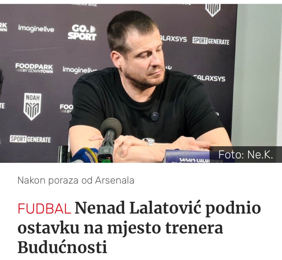 Jovan Rabrenović 🇲🇪 (@jrabrenovic) on Twitter photo Oćeraste li ga oćeraste. Dugo vam je i trajao. Nesposobnost gradske vlasti, uprave <a href="/FK_Buducnost_PG/">FK Budućnost PG</a> i političkih partija koje imaju potrebu da unište sve čega se dotaknu. Ostavke ste trebali da podnesete vi iz gradske uprave!!!
Sramota šta uradiše demokrate od svetinje! Oćeraste li ga oćeraste. Dugo vam je i trajao. Nesposobnost gradske vlasti, uprave <a href="/FK_Buducnost_PG/">FK Budućnost PG</a> i političkih partija koje imaju potrebu da unište sve čega se dotaknu. Ostavke ste trebali da podnesete vi iz gradske uprave!!!
Sramota šta uradiše demokrate od svetinje!