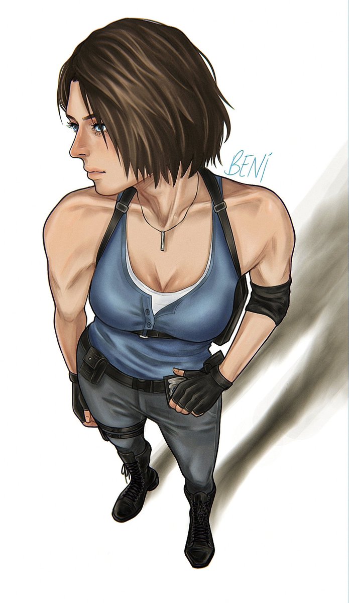(repost) perspective study w/ my favorite cop 💫

#rebhfun #JillValentine #residentevil #re3