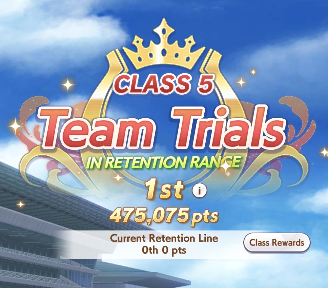 Enjoying the feeling of 1st at the start of each cycle of Team Trials is a unique form of copium 🥹