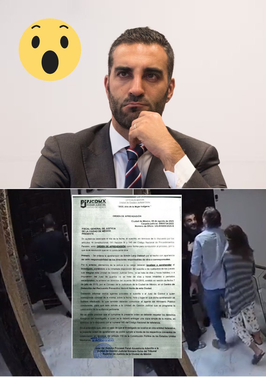 🚨🌍 FGR CONFIRMA BÚSQUEDA INTERNACIONAL CONTRA SIMÓN LEVY 🚔✈️

La Fiscalía General de la República (FGR), a través de la Agencia de Investigación Criminal y la Interpol, confirmó que se giró una notificación roja para localizar y detener al empresario Simón Levy Dabbah.

📌 La