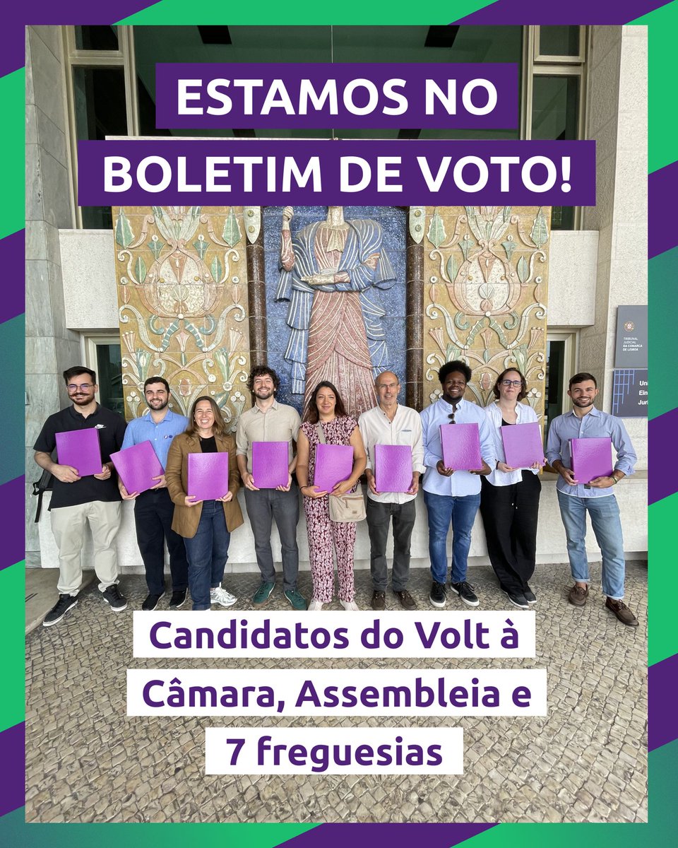 jmra2009's tweet photo. Religa-te a Lisboa! Listas do Volt entregues. Um equipa excepcional para devolver a cidade de Lisboa aos lisboetas! https://t.co/zcvnJK8eLb
