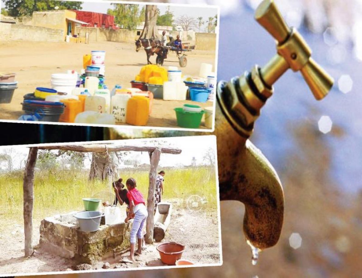 🚨🚨🚨💧💧💧Pas d'eau potable à Boutoupa Camaracounda depuis plus d'une  semaine. Le forage est en panne : “le tuyau qui pompe l'eau vers le château  est cassé à l'intérieur”, selon une source locale.