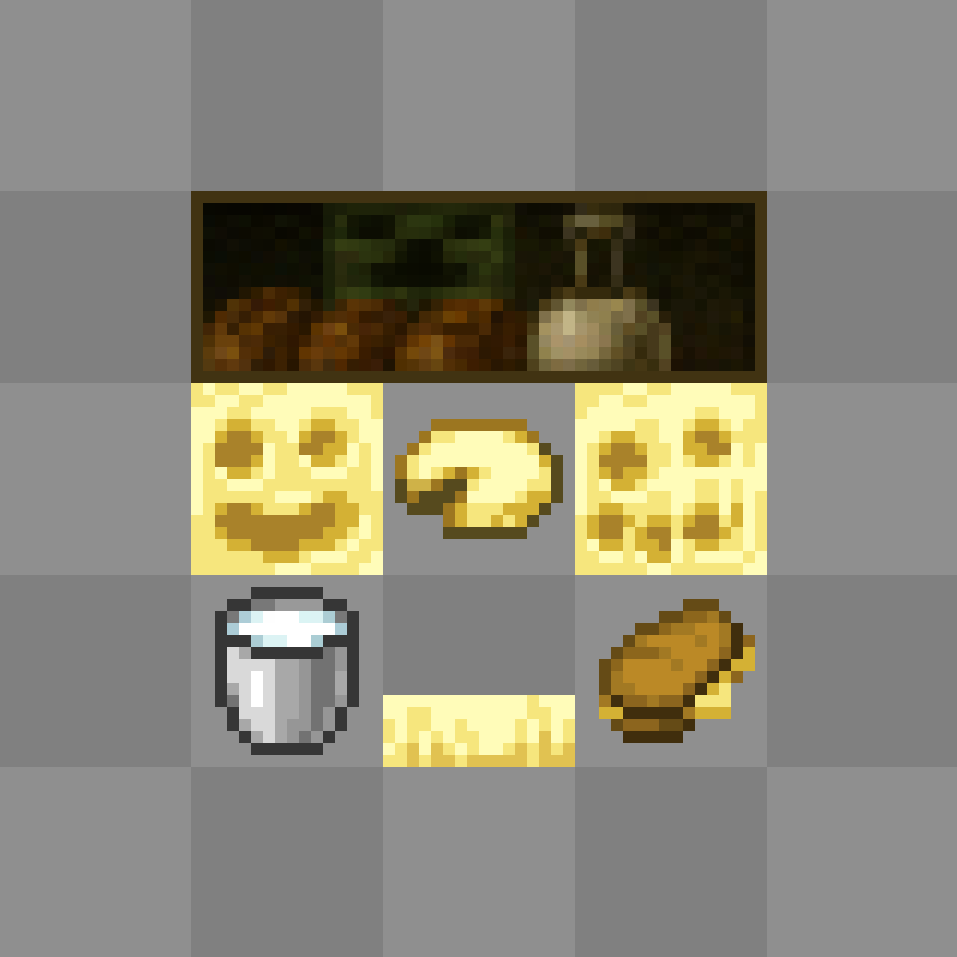 pinnedhead20's tweet photo. "Breakfast" and cheese
#pixelart #minecraft https://t.co/iowApt8zko