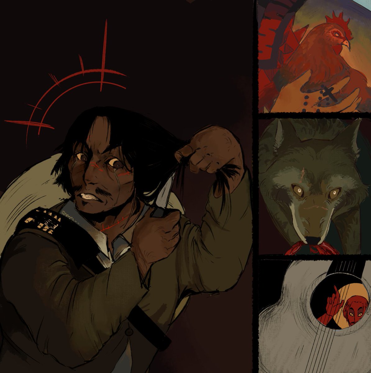 spips__'s tweet image. &quot;Escuella was always a torn man.&quot;

#rdr1 #javierescuella