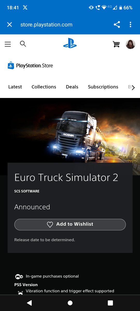 OMG. The secret is out. <a href="/SCSsoftware/">SCS Software</a> please say this is true and PLEASE GOD add PSVR2 support at some point down the line even if not at launch. #EuroTruckSimulator2