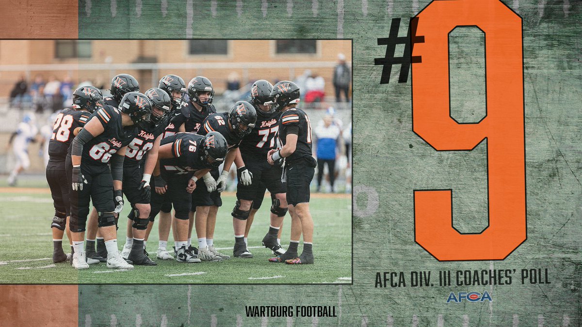 𝐓𝐡𝐞 𝐊𝐧𝐢𝐠𝐡𝐭𝐬 𝐚𝐫𝐞 𝐫𝐚𝐧𝐤𝐞𝐝 𝐍𝐨. 𝟗 🏈

Football begins the season ranked No. 9 in the <a href="/WeAreAFCA/">AFCA</a> preseason coaches poll!

📰 bit.ly/4oYw9rF