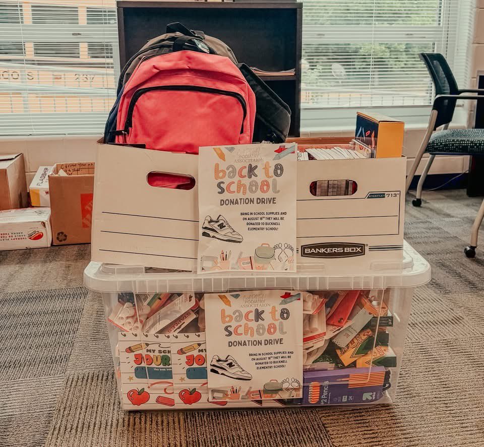 CapitalFeet's tweet photo. A huge thank you to everyone who helped us collect and donate school supplies! 🎒✏️ Because of your generosity, we were able to deliver them today to the students at Bucknell Elementary School. Your support is helping these kids start the school year off strong! 💙📚 https://t.co/L1oCjd1oyv