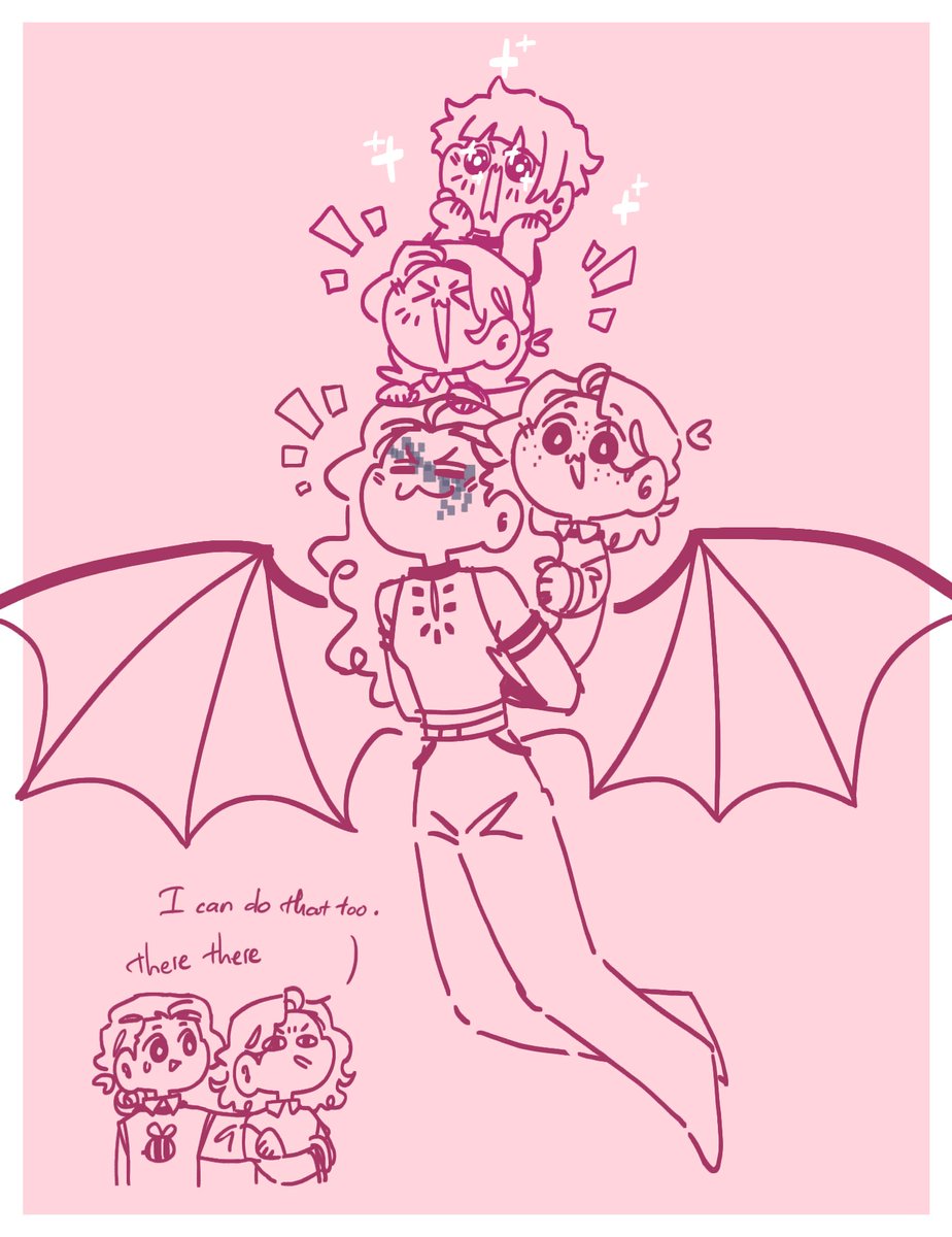 lilith babysitting the next gen gremlins!!
#WarriorNun #Avatrice