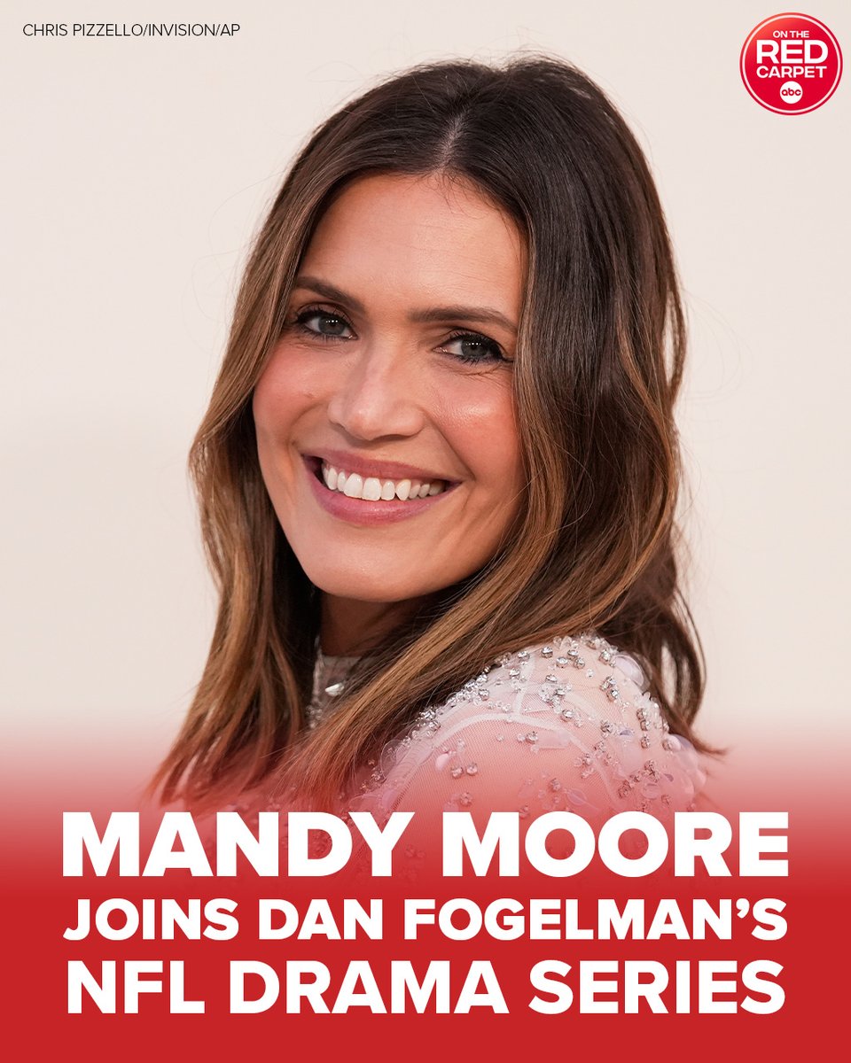 OnTheRedCarpet's tweet image. Mandy Moore is set to reunite with "This Is Us" creator Dan Fogelman in a sprawling drama set inside the world of the NFL for @Hulu. She will star alongside Christopher Meloni and William H. Macy. 

#MandyMoore #DanFogelman #ThisIsUs