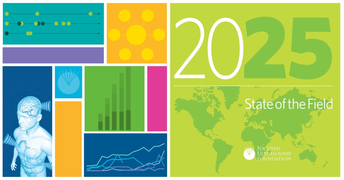 The Foundation’s most comprehensive report detailing progress in the field of focused ultrasound is live! Our 2025 State of the Field Report is now offered in two formats:

•Interactive Digital Platform (New)
Explore regularly updated data on our website, organized by