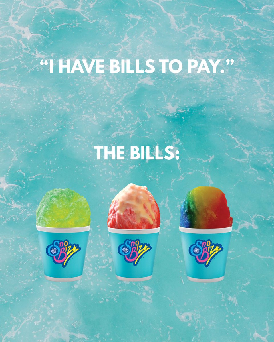 SnoBizFans's tweet image. The only bill that I'm okay with paying 📷 Anyone else? Let us know.
#SnoBiz