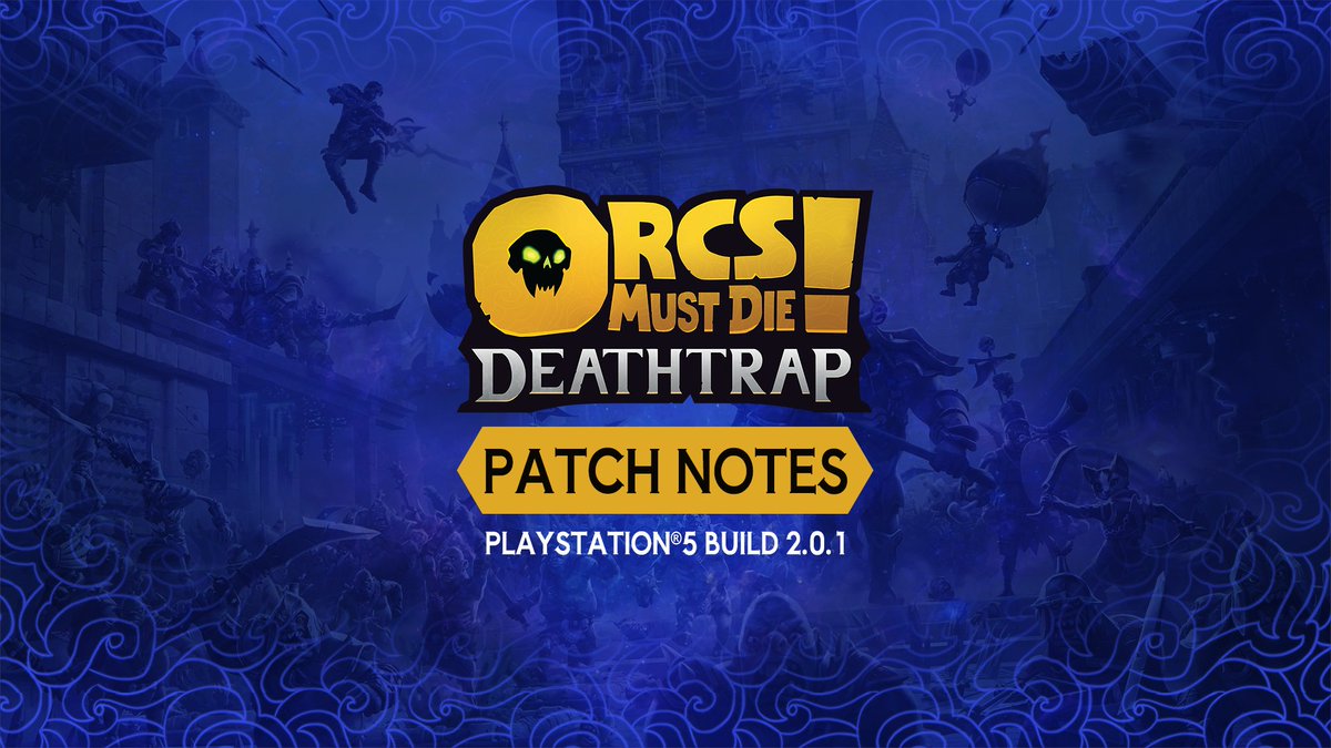 To our PlayStation 5 audience:

Hotfix 2.0.1 has been deployed and addresses critical issues users may have been experiencing.

Read full notes here:
robotentertainment.com/news-archive/2…