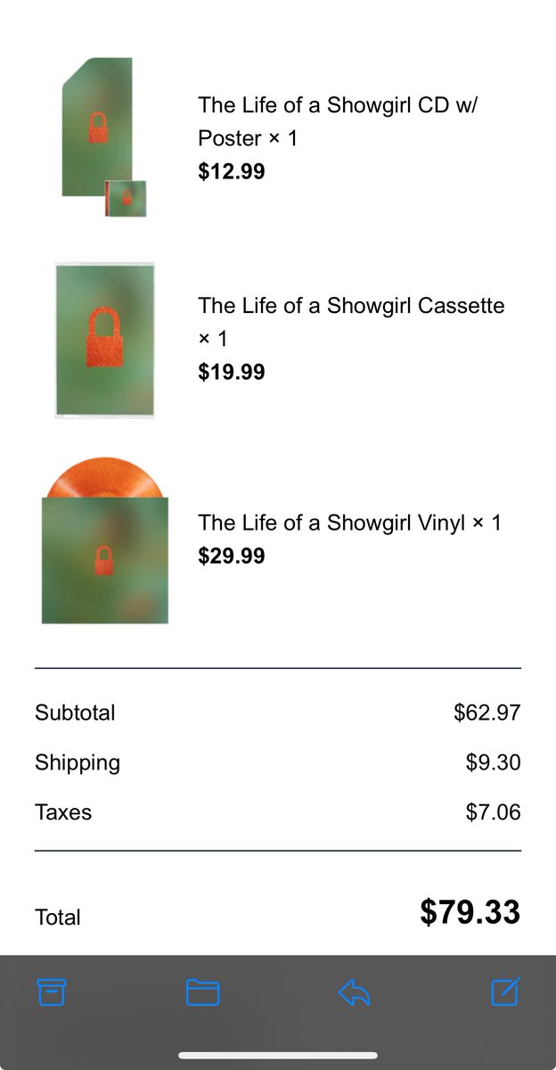 BrittanyMozo's tweet photo. I would like to take this moment (on behalf of myself and my fellow 10/5 bday friends, Marjorie and Travis of course) to thank Taylor for the best birthday gifts one could dream of! It’s certainly going to be a dazzling birthday weekend! 🤩

#TheShinyBugCollection #TSTheLifeofaShowgirl