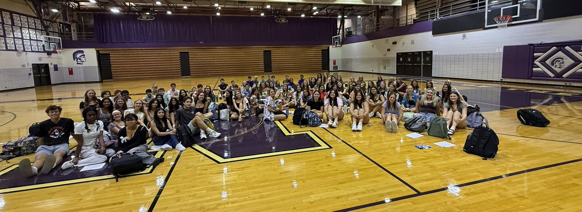 Thank you Positively North leaders for staying to welcome the Class of 2029 to DGN! #wearedgn