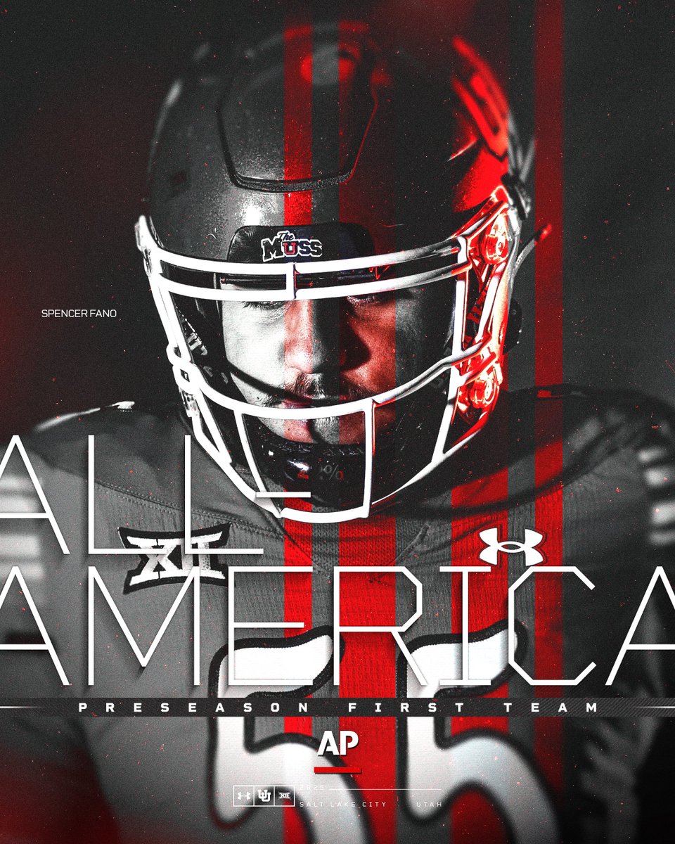Utah Football (@utah_football) on Twitter photo ๐๐ซ๐๐ฌ๐๐๐ฌ๐จ๐ง <a href="/AP/">The Associated Press</a> ๐
๐ข๐ซ๐ฌ๐ญ ๐๐๐๐ฆ ๐๐ฅ๐ฅ-๐๐ฆ๐๐ซ๐ข๐๐๐ง honors to none other than <a href="/FanoSpencer/">Spencer Fano</a>โผ๏ธ
#GoUtes ๐๐ซ๐๐ฌ๐๐๐ฌ๐จ๐ง <a href="/AP/">The Associated Press</a> ๐
๐ข๐ซ๐ฌ๐ญ ๐๐๐๐ฆ ๐๐ฅ๐ฅ-๐๐ฆ๐๐ซ๐ข๐๐๐ง honors to none other than <a href="/FanoSpencer/">Spencer Fano</a>โผ๏ธ
#GoUtes