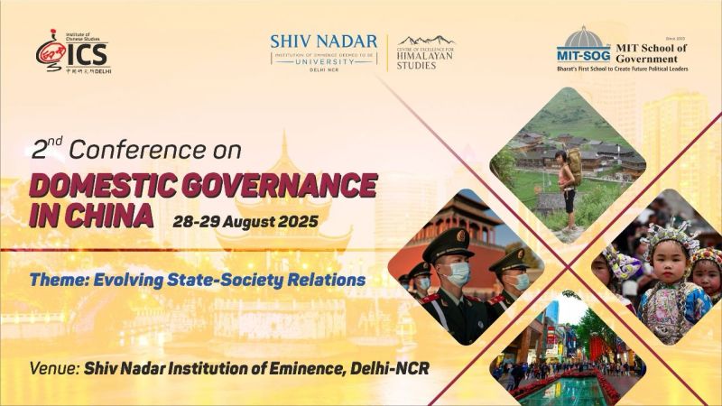 International Relations Department, SNU (@irgssnioe) on Twitter photo On August 28-29, <a href="/Himalayas_SNU/">Centre for Himalayan Studies, Shiv Nadar IoE</a> organize the 2nd 𝗖𝗼𝗻𝗳𝗲𝗿𝗲𝗻𝗰𝗲 𝗼𝗻 𝗗𝗼𝗺𝗲𝘀𝘁𝗶𝗰 𝗚𝗼𝘃𝗲𝗿𝗻𝗮𝗻𝗰𝗲 𝗶𝗻 𝗖𝗵𝗶𝗻𝗮 at <a href="/ShivNadarUniv/">Shiv Nadar University, Delhi NCR</a>, alongside <a href="/ics_delhi/">Institute of Chinese Studies(中国研究所)</a> & <a href="/mit_sog/">MIT_SOG</a>, <a href="/MITWPUOfficial/">MIT World Peace University, Pune</a>, on China's Communist Party-state inputs over local governance & global influence. On August 28-29, <a href="/Himalayas_SNU/">Centre for Himalayan Studies, Shiv Nadar IoE</a> organize the 2nd 𝗖𝗼𝗻𝗳𝗲𝗿𝗲𝗻𝗰𝗲 𝗼𝗻 𝗗𝗼𝗺𝗲𝘀𝘁𝗶𝗰 𝗚𝗼𝘃𝗲𝗿𝗻𝗮𝗻𝗰𝗲 𝗶𝗻 𝗖𝗵𝗶𝗻𝗮 at <a href="/ShivNadarUniv/">Shiv Nadar University, Delhi NCR</a>, alongside <a href="/ics_delhi/">Institute of Chinese Studies(中国研究所)</a> & <a href="/mit_sog/">MIT_SOG</a>, <a href="/MITWPUOfficial/">MIT World Peace University, Pune</a>, on China's Communist Party-state inputs over local governance & global influence.