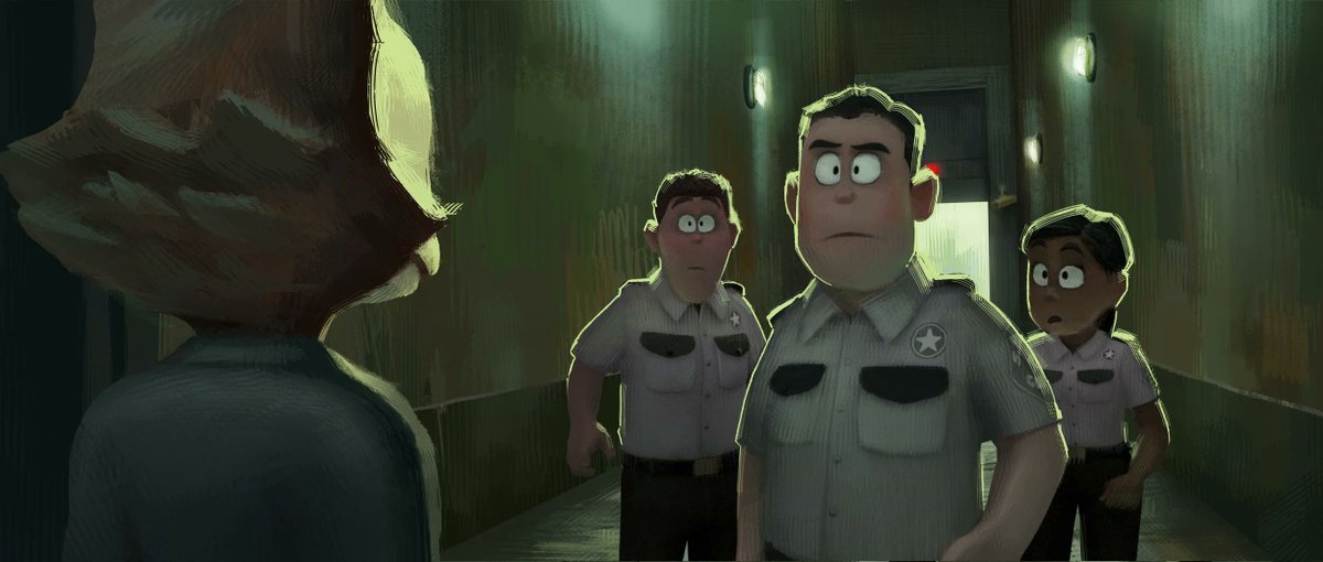 chelseablecha's tweet image. Some keys I painted for Diane’s visit to Marmalade’s cell! #TheBadGuys2 #visualdevelopment #dreamworksanimation