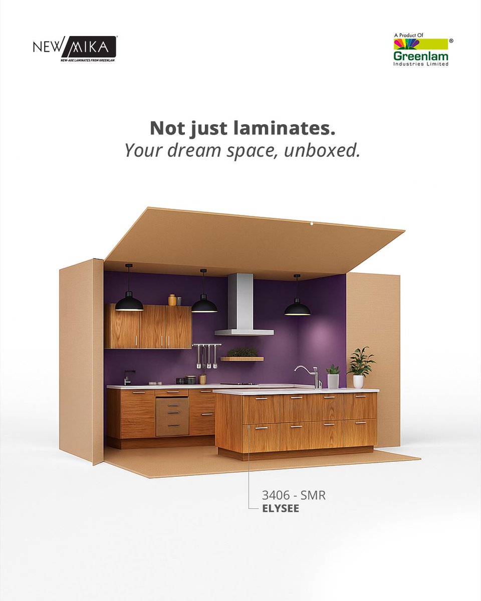 newmikalaminate's tweet image. More than laminates—your dream space in a box.

Unbox creativity, style, and perfection with NewMika Laminates.

#DreamSpaces #NewMikaLaminates #SurfaceSolutions #InteriorDesign #GreenlamIndustries