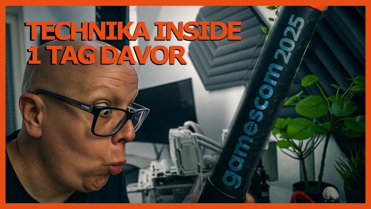 Neues Video ist raus!
Gamescom PreStress und maximale Vorfreude 🥹

youtu.be/silge5o5nxE?si…

<a href="/gamescom/">gamescom</a> <a href="/DJIGlobal/">DJI</a> <a href="/msigaming_de/">MSI Deutschland</a> <a href="/asusrogde/">ASUS ROG DACH</a> <a href="/NZXT_de/">NZXT Deutschland</a> #gaming #Gamescom2025 #preparation #equipment