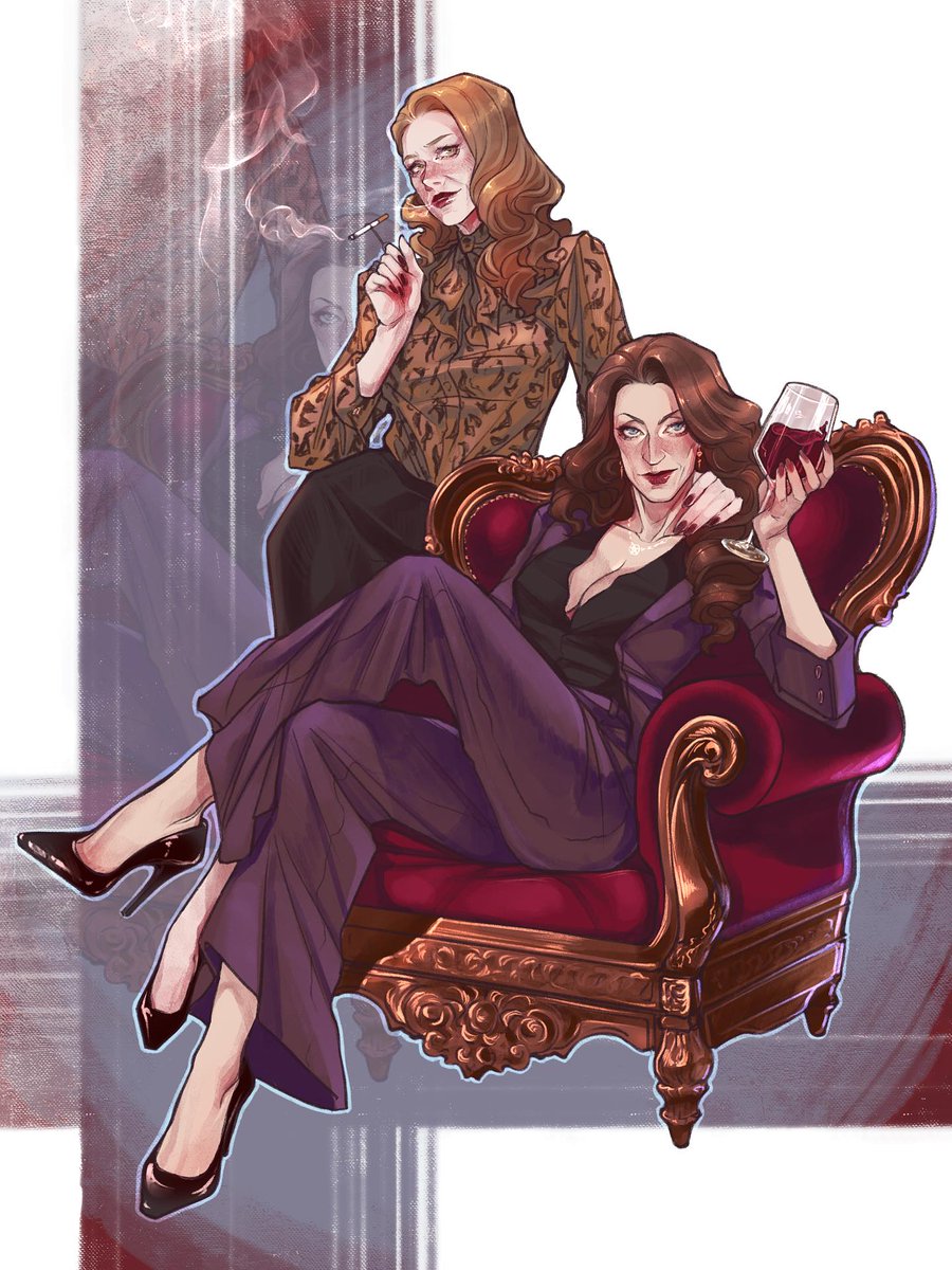 Gorgeous Madam Spellman fanart by onita.k_ on IG ❤️‍🔥