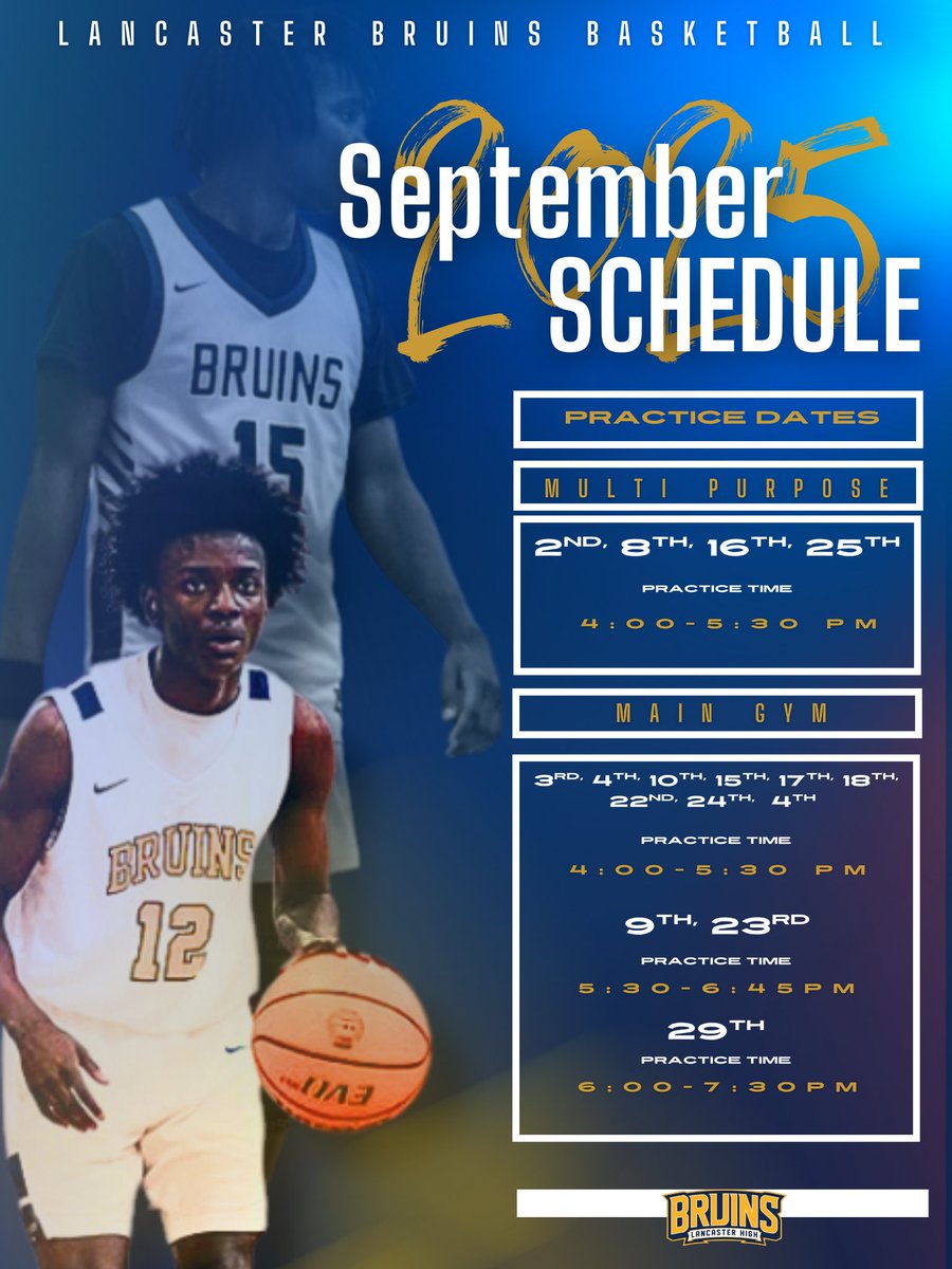 Lancaster Bruins Basketball tweet media