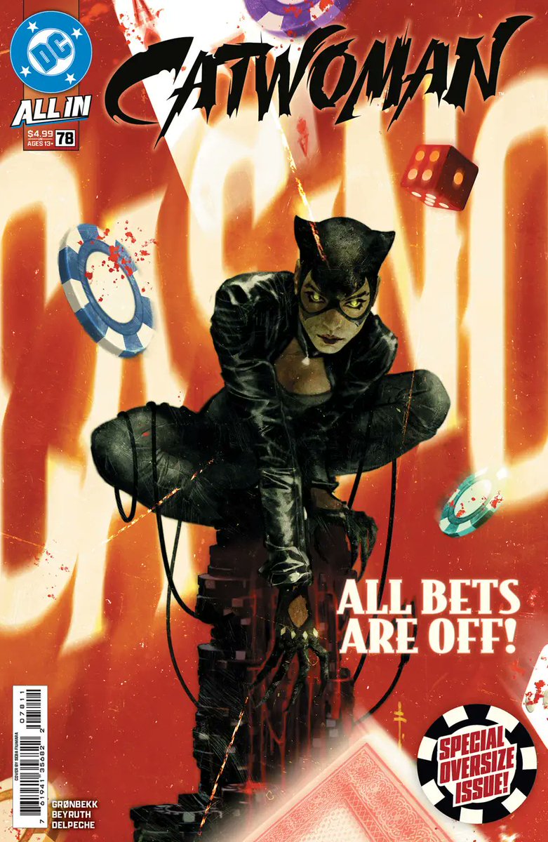 THE CONTRACT ON CATWOMAN’S LIFE CLOSES!

DC Comics released Preview and Covers of Catwoman #78 comic

Preview: comixnow.com/2025/08/17/dc-…

#DCComics #Catwoman #Preview