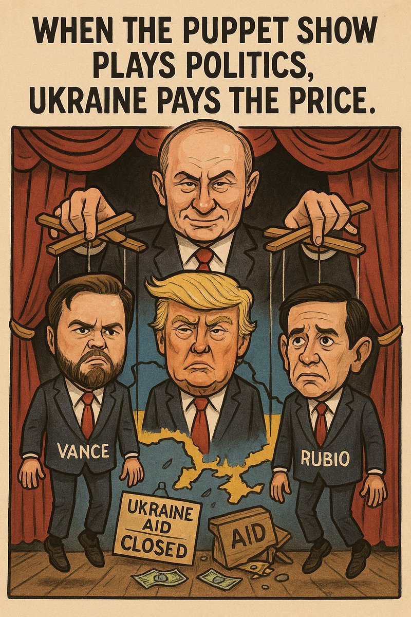 <a href="/Marston1889/">John Marston</a> Their poxy russian tanks are now flying the US flag on their tanks in Ukraine while killing people there. Beyond disgusting &amp; shame on the US administration for allowing that 💩show in Alaska