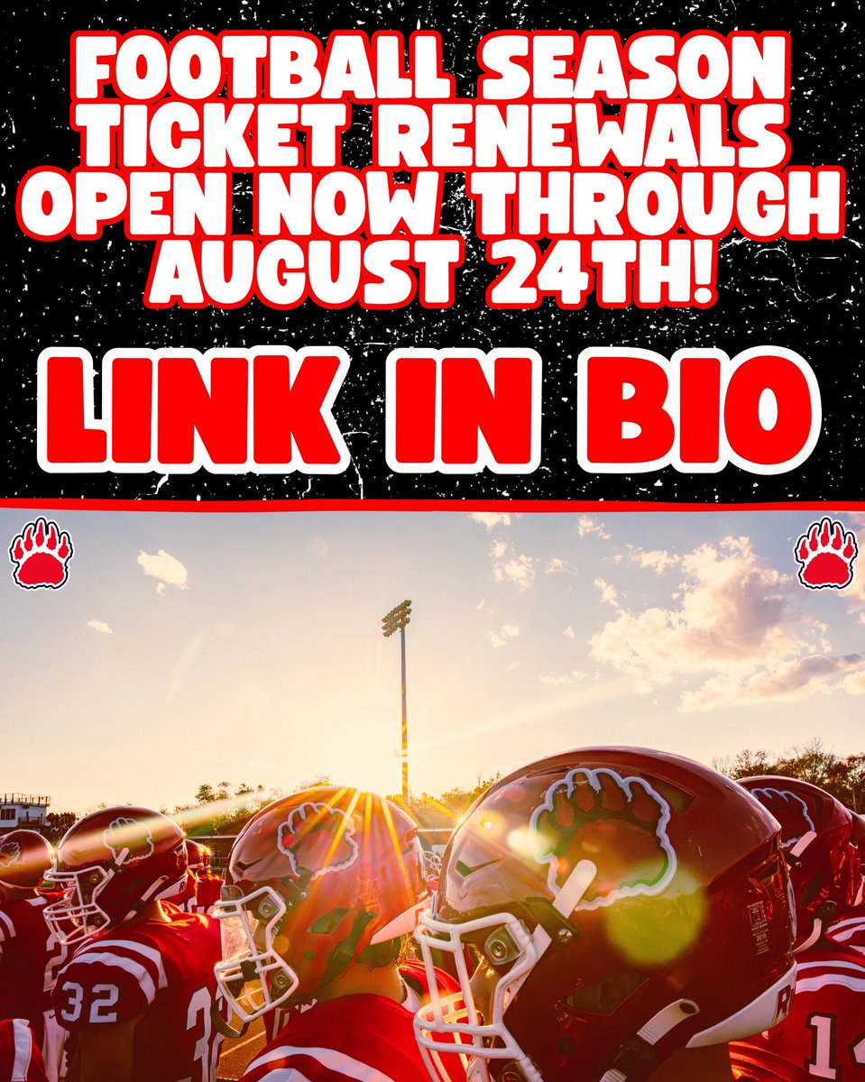 Bridgewater State Bears (@bsubears) on Twitter photo ๐
๐จ๐จ๐ญ๐๐๐ฅ๐ฅ ๐๐๐๐ฌ๐จ๐ง ๐๐ข๐๐ค๐๐ญ ๐๐๐๐๐๐๐๐ ๐๐ซ๐ ๐ง๐จ๐ฐ ๐๐ฏ๐๐ข๐ฅ๐๐๐ฅ๐! ๐๐จ๐ง๐๐๐ฒ ๐๐ฎ๐ . ๐๐ - ๐๐ฎ๐ง๐๐๐ฒ ๐๐ฎ๐ . ๐๐๐ญ๐ก! ๐๐ข๐ง๐ค ๐ข๐ฌ ๐ข๐ง ๐จ๐ฎ๐ซ ๐๐ข๐จ (๐๐ฅ๐ข๐๐ค ๐๐๐๐๐๐๐) & ๐ฐ๐๐ฌ ๐๐ฅ๐ฌ๐จ ๐๐ฆ๐๐ข๐ฅ๐๐ ๐ญ๐จ ๐ฒ๐จ๐ฎ ๐ฅ๐๐ฌ๐ญ ๐ฐ๐๐๐ค๐๐๏ธ ๐
๐จ๐จ๐ญ๐๐๐ฅ๐ฅ ๐๐๐๐ฌ๐จ๐ง ๐๐ข๐๐ค๐๐ญ ๐๐๐๐๐๐๐๐ ๐๐ซ๐ ๐ง๐จ๐ฐ ๐๐ฏ๐๐ข๐ฅ๐๐๐ฅ๐! ๐๐จ๐ง๐๐๐ฒ ๐๐ฎ๐ . ๐๐ - ๐๐ฎ๐ง๐๐๐ฒ ๐๐ฎ๐ . ๐๐๐ญ๐ก! ๐๐ข๐ง๐ค ๐ข๐ฌ ๐ข๐ง ๐จ๐ฎ๐ซ ๐๐ข๐จ (๐๐ฅ๐ข๐๐ค ๐๐๐๐๐๐๐) & ๐ฐ๐๐ฌ ๐๐ฅ๐ฌ๐จ ๐๐ฆ๐๐ข๐ฅ๐๐ ๐ญ๐จ ๐ฒ๐จ๐ฎ ๐ฅ๐๐ฌ๐ญ ๐ฐ๐๐๐ค๐๐๏ธ