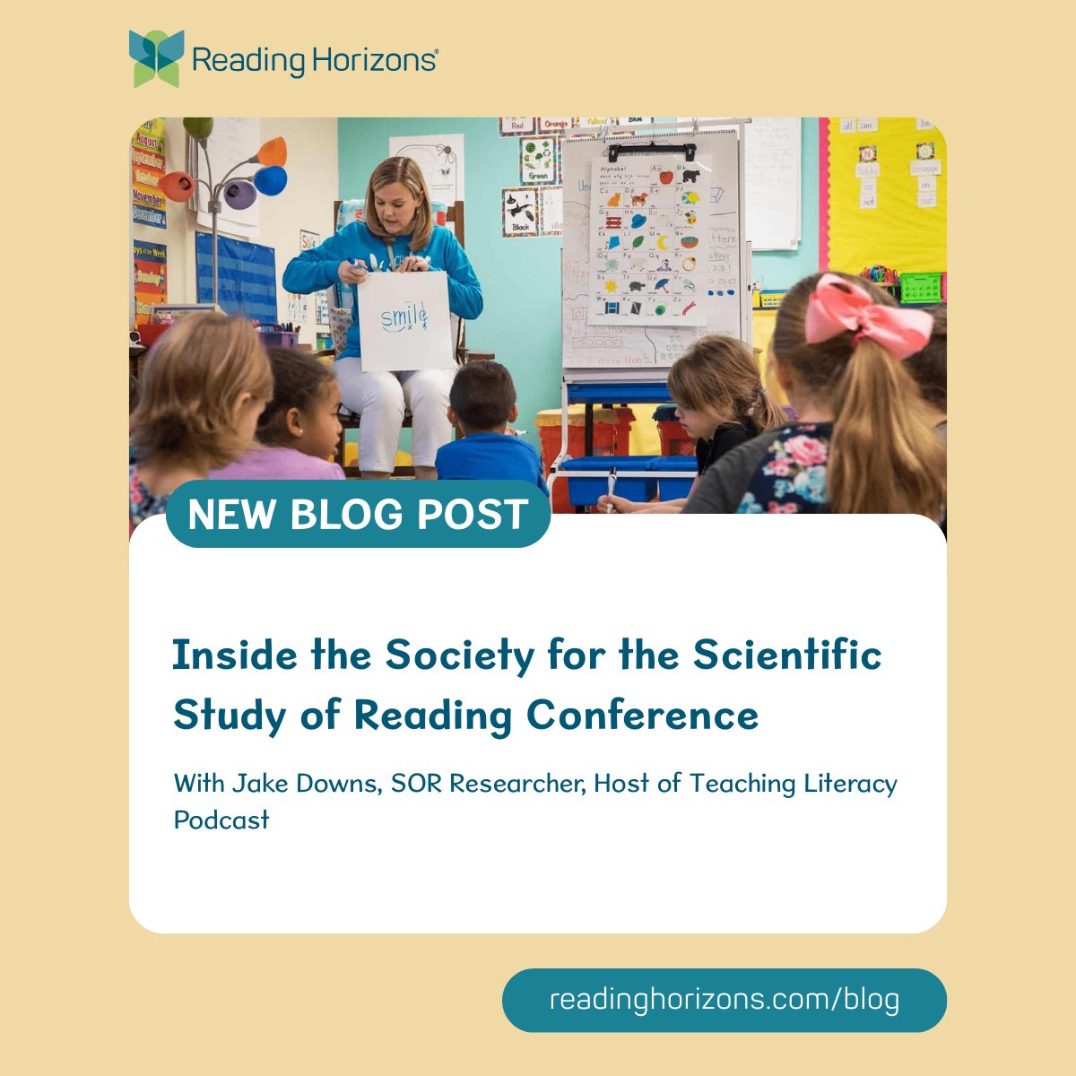 ReadingHorizons's tweet image. 💡 Ever wonder how literacy research makes its way into the classroom?
 In our latest #LiteracyTalks recap, special guest @jakeddowns  take us inside the Society for the Scientific Study of Reading Conference.

📚 Read the full recap: bit.ly/41dqWlo

#Literacy #Education