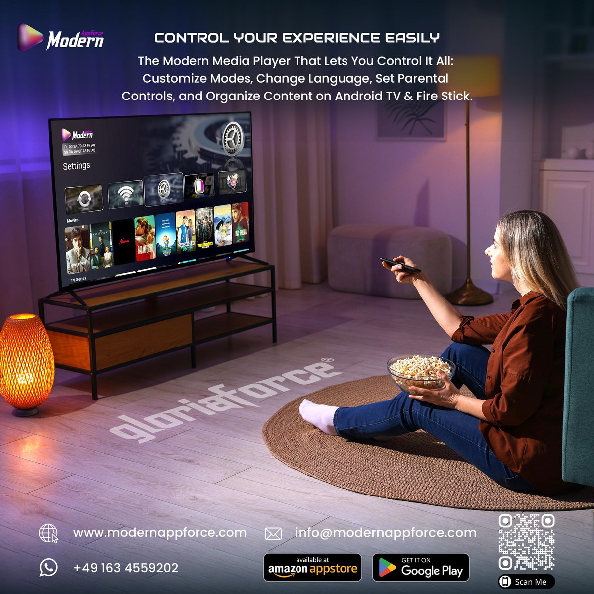 Gloriaforce12's tweet image. 🎬 Take control of your entertainment with Modern AppForce!
✅ Custom viewing modes
✅ Multi-language support
✅ Parental controls
🏆 Among the top media player apps in Germany!

📲 Download now 👉 modernappforce.com/install-modern…

#ModernAppForce #AndroidTV #SmartTVApps #GermanyTech