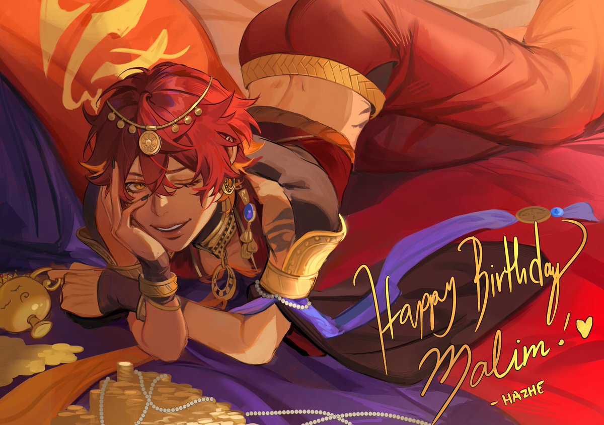HA_ZHE_'s tweet image. So late, but happy birthday dear genie!!! ❤️‍🔥

#CendArt #Birthdari2025